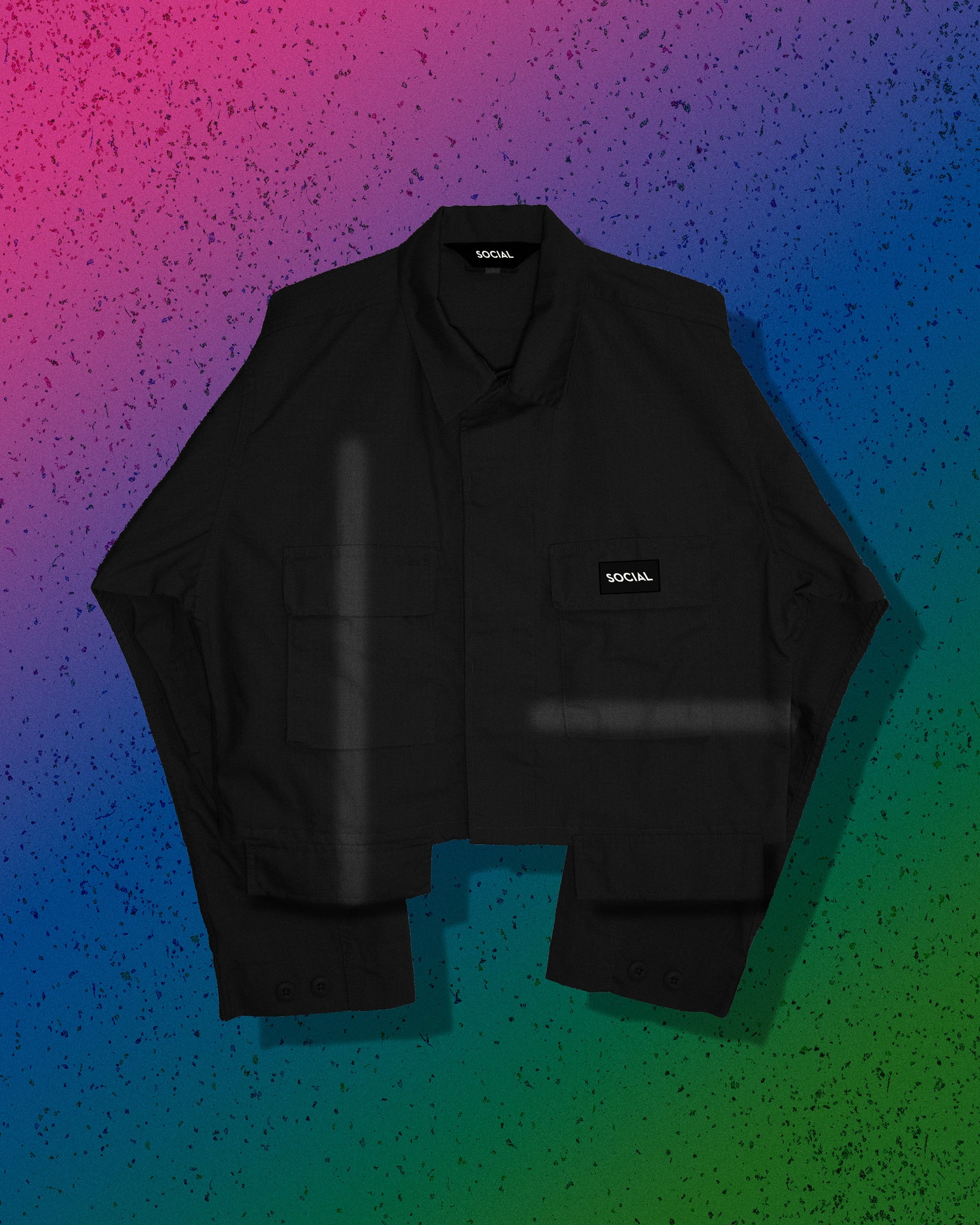 custom black military jacket 